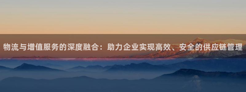 多多28APP是干什么的：物流与增值