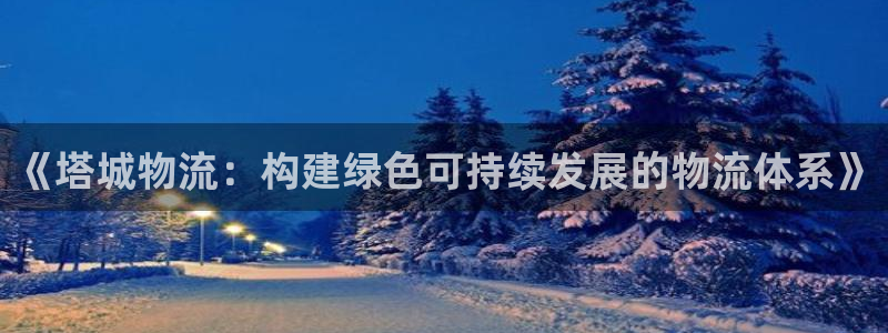 多多28官网入口app:《塔城物流: